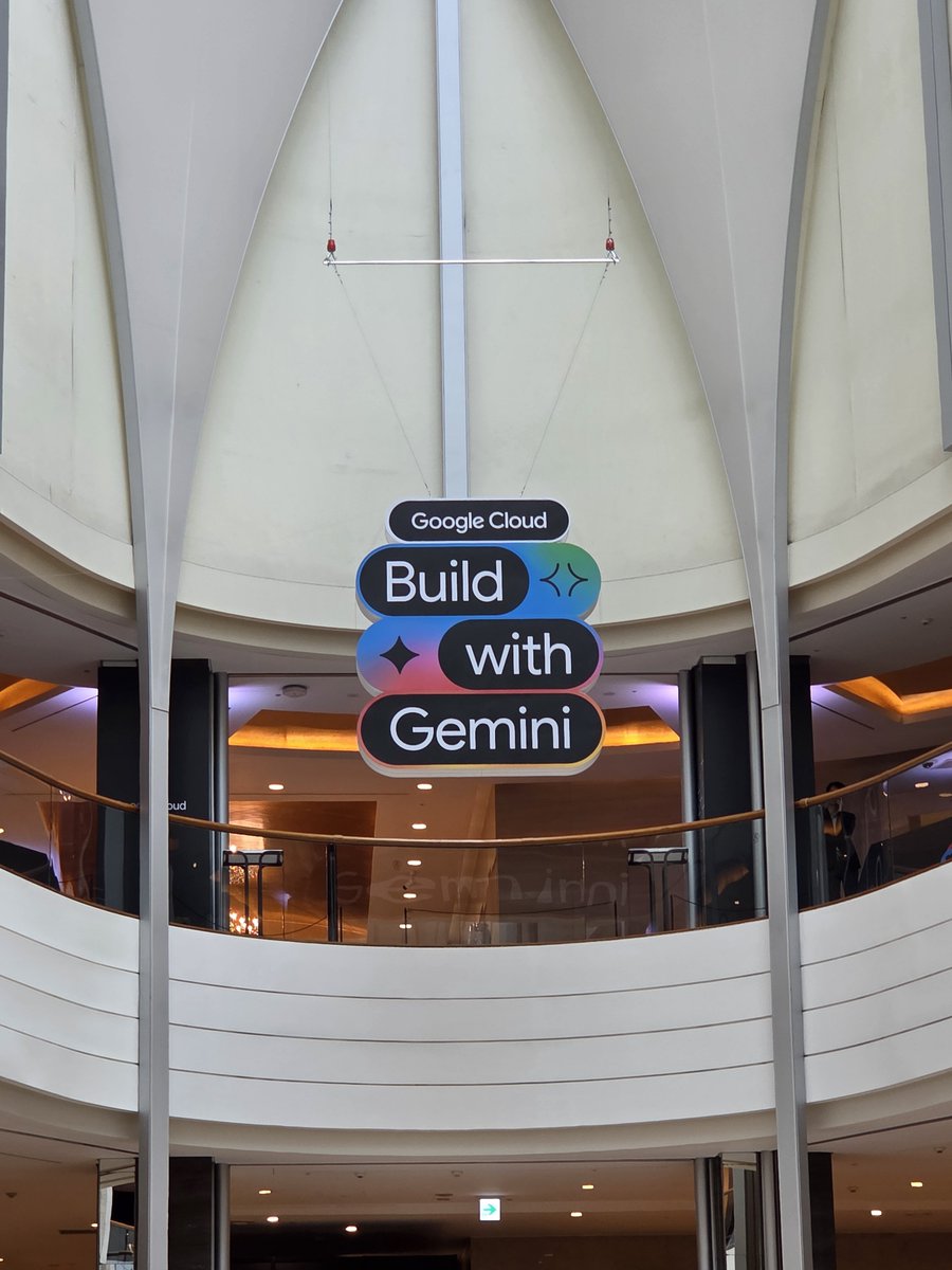 mingmingbbs's tweet photo. Build with Gemini Seoul
#Googlecloud #BuildwithGemini https://t.co/0CTBICwRm0
