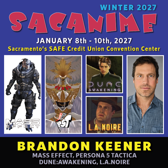 SacAnime's tweet photo. Please welcome Brandon Keener to SacAnime Winter! 

Brandon Keener is an accomplished actor and voice actor best known for Garrus Vakarian in BioWare’s critically acclaimed #MassEffect series. He can also be heard in #CSI, #NCIS, #Castle, #ThePit, #CriminalMinds. https://t.co/wfoOKfiXCl