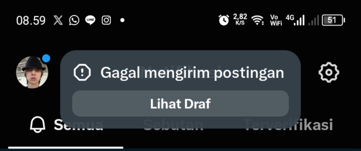 tapoyoi's tweet photo. apkah ini pertanda ak suda di bungkam.. https://t.co/psQ0DAdWdM