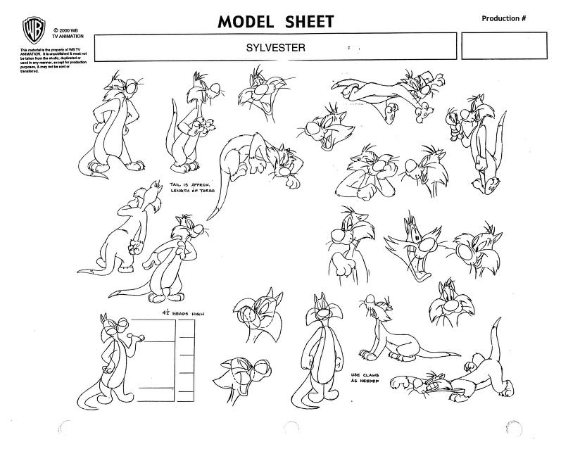 djsquigglepants's tweet photo. sylvester model sheet + turnaround ⋆｡°✩ https://t.co/MQZ6HQdZCl