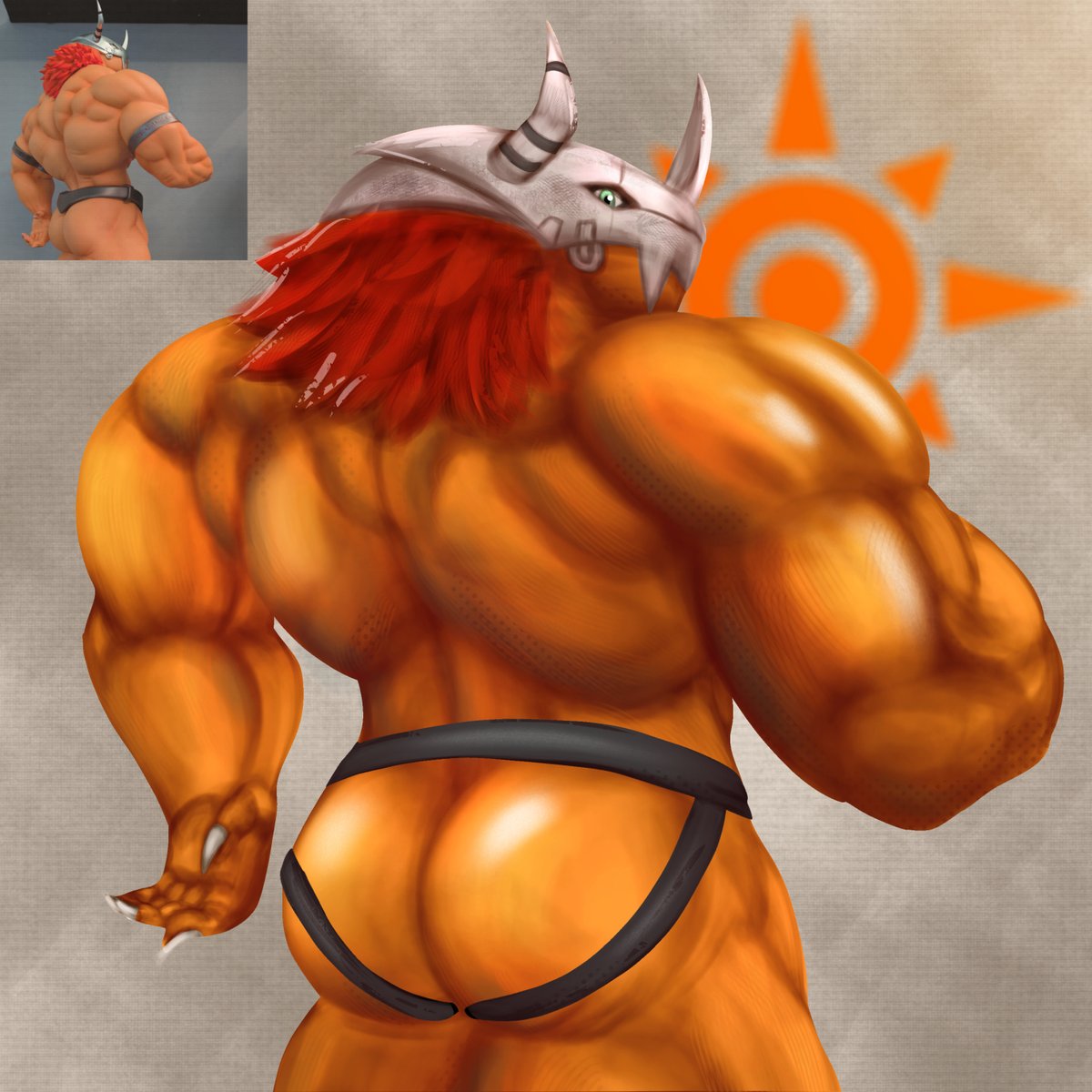 StymieG101's tweet photo. 🍑
#Digimon #WarGreymon https://t.co/RRP6z7MG5o