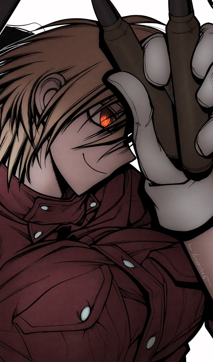 vanerchest's tweet photo. Pip x Seras 

#hellsing https://t.co/3jveSouofa