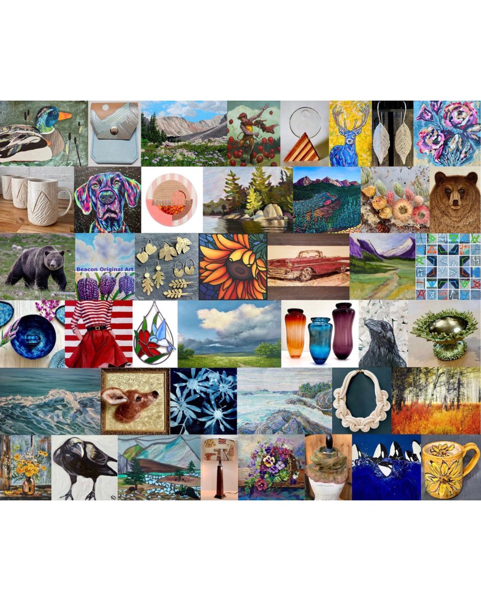 beacon_art's tweet photo. New Artists 🚨 Gary Eitzen &amp; SK Cole

Shop Local, Shop Original 🍁 Fall Art Show &amp; Sale Oct. 17 &amp; 18 in Bridgeland #YYC #yycart #yyclife 

@AFA1991 @GlobalCalgary 

✅ Free Parking, Admission, Draws &amp; no GST https://t.co/NaKH1kv373