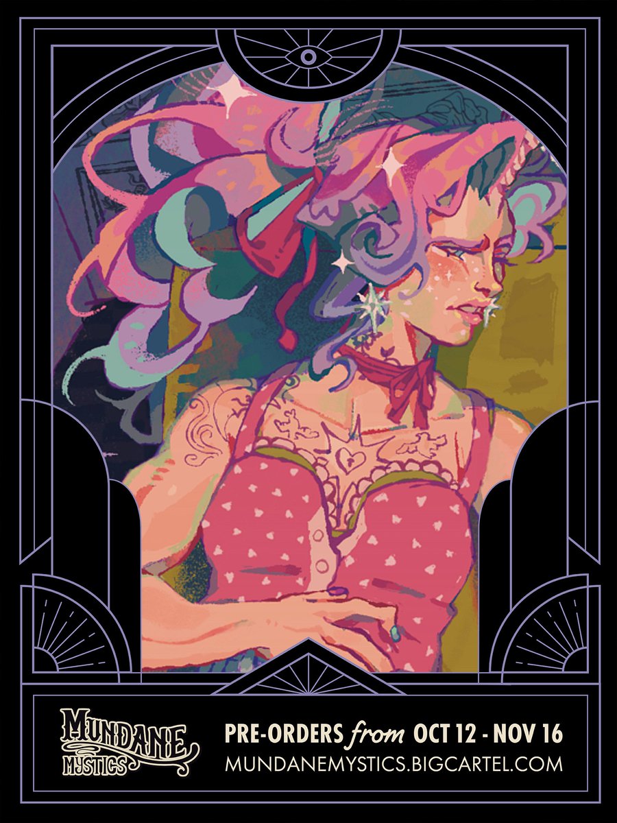 mikiiteo's tweet photo. a little sneak peek 🦄💫

go nab a copy of @MundaneMystics while u still can! lots of talented people worked hard to kick off the first ever deadlock fanzine with a bang :) https://t.co/yA8ICrEgyp