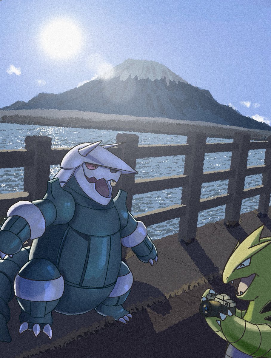 jelljelljelly's tweet photo. 富士山　ボスゴドラ https://t.co/KOkPgG2OjO
