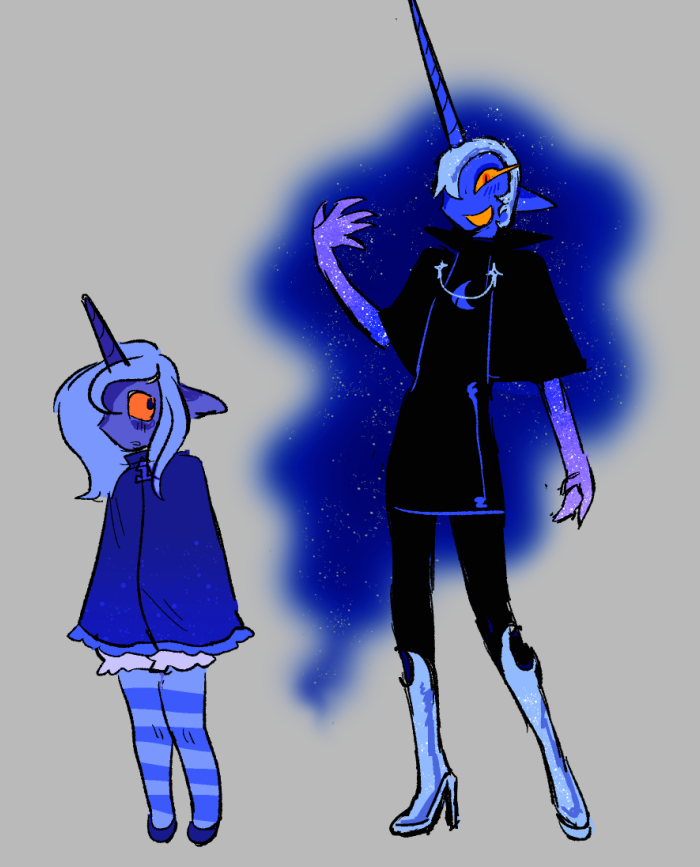 leafydetector's tweet photo. here's my one gijinka which is totally not based on any other character that was trapped in the moon for a really long time https://t.co/MSFm5o0xEK