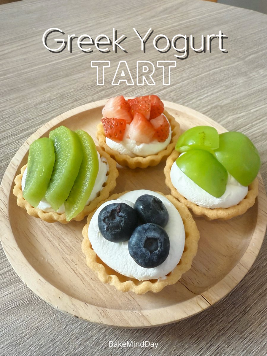 bakemindday's tweet photo. Greek Yogurt Tart 
Set of 4 pieces –  129 baht

📍เปิดรับออเดอร์ รอบวันที่ 14 Oct 26 
กรุงเทพส่งแมสได้ ต้นทางบางซื่อค่ะ 

#Bakemindday #Greekyogurt #Greekyogurttart  #กรีกโยเกิร์ตทาร์ต
#กรีกโยเกิร์ต https://t.co/BNZB2S9oxE