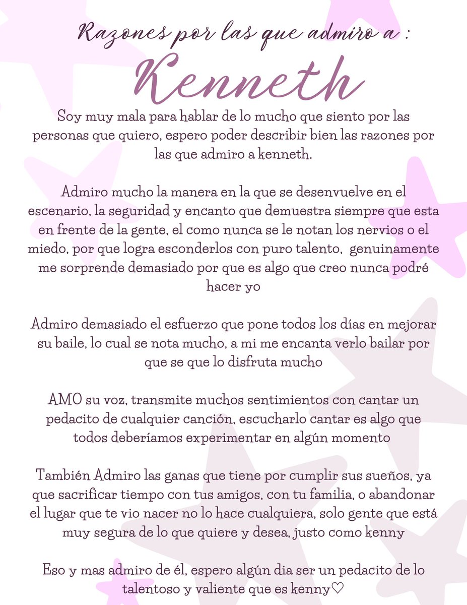 jvjnjys's tweet photo. Siguiendo con la #KennethBirthdayWeek 
Razones por las que admiro a kenny ♡♡♡
#DearKenneth https://t.co/tyDijmbciC