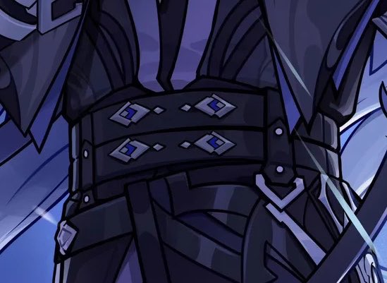 catosugu's tweet photo. they absolutely knew what they were doing adding these belts, it makes flins’ waist look so small https://t.co/nbTsEObcSi