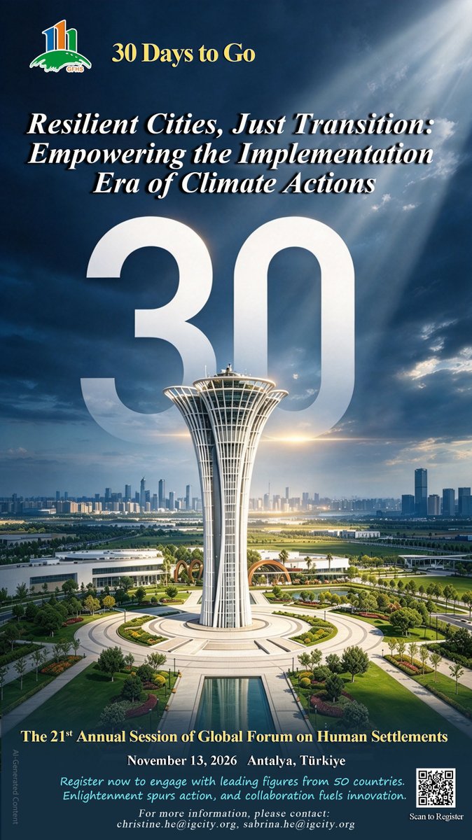 gfhsforum's tweet photo. Register now to engage with leading figures from 50 countries at 21st Global Forum on Human Settlements. Enlightenment spurs #action, and #collaboration fuels #innovation. #Resilientcities #JustTransition #ImplementationEra #SDGs #ClimateActions
Register: https://t.co/1naBnSb1VM https://t.co/zzZWw5fDfD
