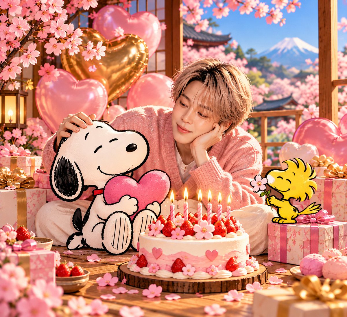 Anklebiters0904's tweet photo. ジミン、お誕生日おめでとう！🎂💗 みんなの願いが届きますように。
#JIMIN #HappyJiminDay #BTS https://t.co/jdhkmJTY8Y