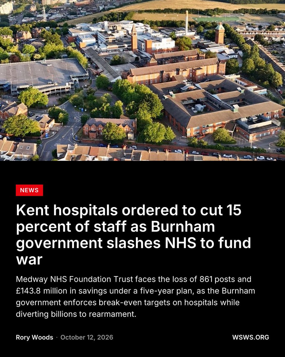 Andre__Damon's tweet photo. Kent and Medway Integrated Care Board (ICB) in south-east England is demanding unprecedented cuts from Medway NHS Foundation Trust (MFT) over the next five years, threatening hospital services, treatment and patient safety. https://t.co/av7ifdfrQv