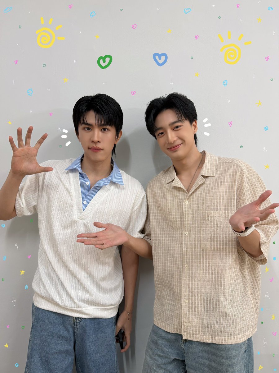 poohpoohforpp's tweet photo. 🌤️ 𝚐𝚘𝚘𝚍 𝚖𝚘𝚛𝚗𝚒𝚗𝚐 ค้าบพี่เซฟ&น้องฟรัง 😊🌈
วันนี้วันหยุดได้หยุดพักผ่อนกันรึป่าวน้า มาทักทายเอาพลังมาฝากตอนเช้าๆคับ ขอให้วันนี้เป็นอีกวันที่ดี สดใส แฮปปี้กันตลอดทั้งวันเลยน้า ✌🏻✌🏻
💫 𝚑𝚊𝚟𝚎 𝚊 𝚗𝚒𝚌𝚎 𝚍𝚊𝚢 คับ✨ 🙌🏻🫶🏻💚💙
♡‧₊˚✧ #MorningForSaveFranc ✧˚₊‧♡
♡‧₊˚#SaveFranc #savesaisawat #francnrp ˚₊‧♡