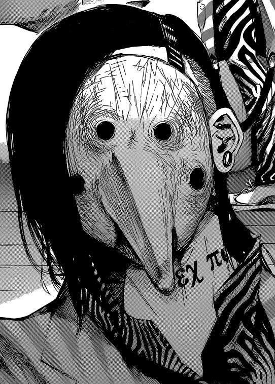 Colditsolong's tweet photo. Tokyo Ghoul definitivamente tiene los mejores diseños de máscaras en la industria. https://t.co/nS39sgCCU0