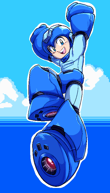 _umbrasomnium's tweet photo. drew megaman 2 complete works rock because i was feeling down today https://t.co/9FxFnBGTcO