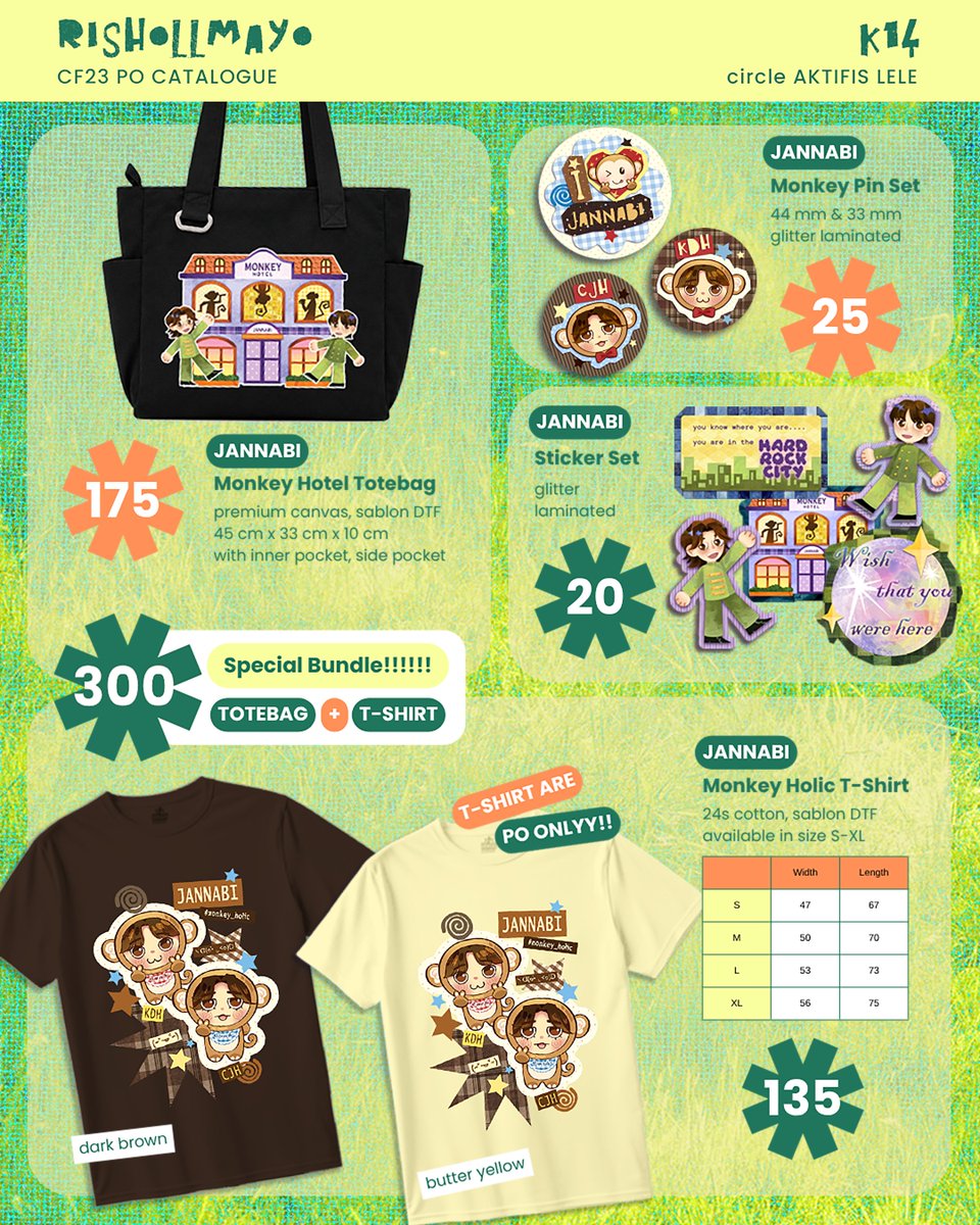rishollmayo's tweet photo. 🔁 and ❤️ are appreciated

CF23 CATALOGUE
rishollmayo's COMIFURO 23 CATALOGUE 🛒🛒

📆: 13-18 OCT 2026 (PO PICKUP ONLY)
📍: K-14 CIRCLE AKTIFIS LELE

fandom : jannabi, alien stage, alnst, mob psycho 100, mp100, nana, the summer hikaru died, tshd, original https://t.co/4vRvKG3r6g