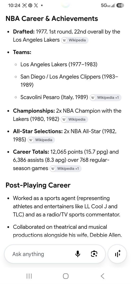 IM2NICEAR's tweet photo. #HBD - TO - ONE OF MY - #ALLTIME - #FAVORITE - #NBA - #PLAYERS - FORMER - @Lakers - #STAR - #PG / #SG - #STORMIN - @NormNixon - (ON OCTOBER 11TH)

HAVE A - #GREATONE

#KING

#CHEERS!!!

@msdebbieallen  @official_bscott @MagicJohnson @JamesWorthy42 @ShowtimeCooper https://t.co/xd4z9aiOIG
