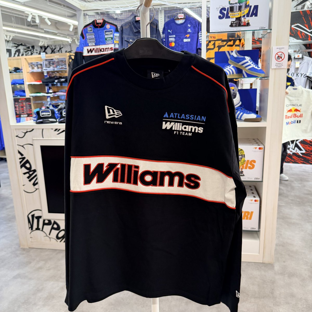 EUROSPORTSTOKYO's tweet photo. ✨🏎️新入荷商品🏎️✨

🪙WilliamsラスベガスGP🎰
ラスベガスの華々しいネオンサインを彷彿とさせるワッペン調のデザイン✨

オースティンGP🇺🇸のグッズも販売中です‼️

マロニエゲート銀座1　B1F
OPEN 11時　CLOSE21時 https://t.co/NHTDMCvWeu