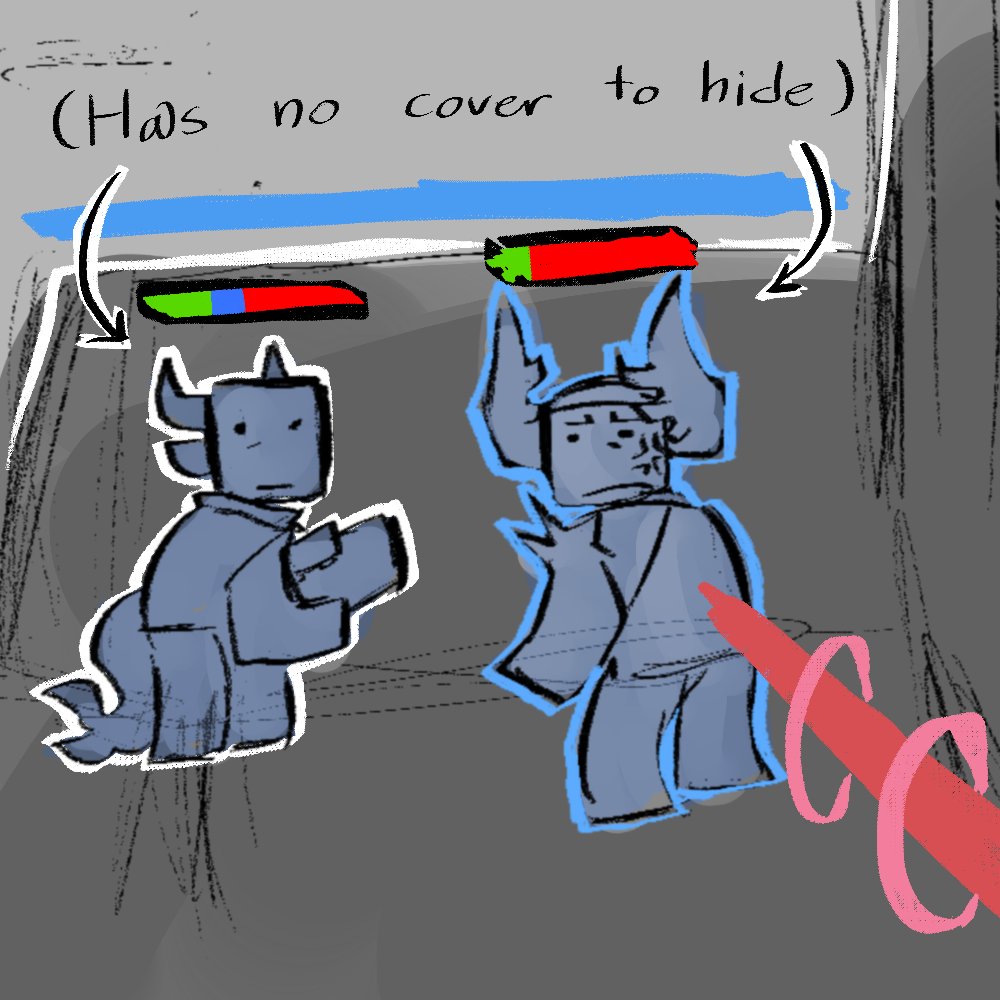 LonrHatesWaflez's tweet photo. I have to deal with Hyperlaser mains and this is my vent art https://t.co/k5U2s69TbV