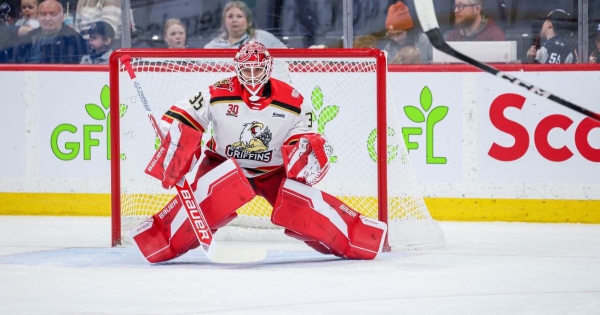 GRGpipelinepod's tweet photo. **Postava:** 🧱 Michal Postava is your AHL Player of the Week. 2-0-0, 1.00 GAA, .967 SV% — 58 saves on 60 shots, including 36 in the home opener Friday. #GoGRG #LGRW #AHL https://t.co/amquouO3yI