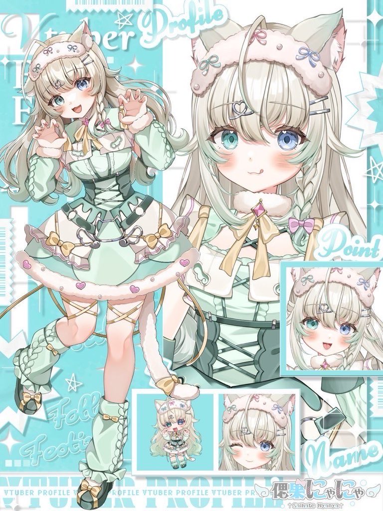 NyanyaSaihate's tweet photo. ⁺˖⟡\#10月のVTuberフォロー祭り‍/⟡˖⁺

┈┈┈┈┈┈┈┈┈┈
天使こねこにゃにゃだよ^･·･̥ฅ♡
🤍げーむとおうたとおはなしがすき🎮
🥰おもしろい配信多め👀
🩵落ち着く癒し声カワボ🌸
🐱認知100％🫶🏻
┈┈┈┈┈┈┈┈┈┈

👤💙♻️🗨️巡回するよ～❣🐾 ฅ^. ⩊ .^ฅ Ⳋ
#新人VTuber https://t.co/DtzGWQ2yBx
