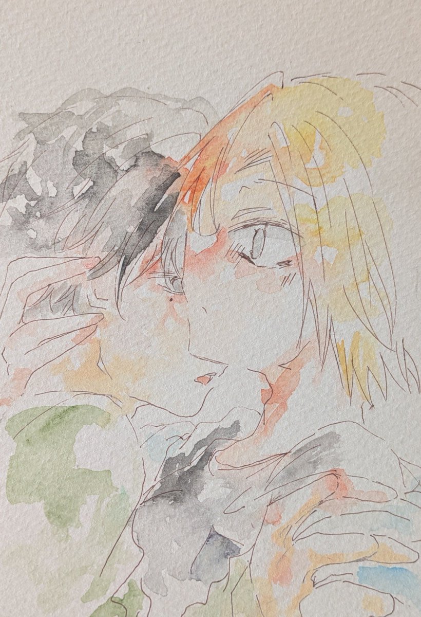 gin_off0802's tweet photo. ナツシン(一枚目と二枚お話つながってない https://t.co/qcSbgxjIsP
