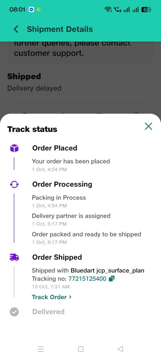 soodrbl's tweet photo. @BlueDartCares @NetMeds please be informed that there is no need of my order for which you have taken 13 days to ship.
Call it back and refund https://t.co/L0N9Yoce0v