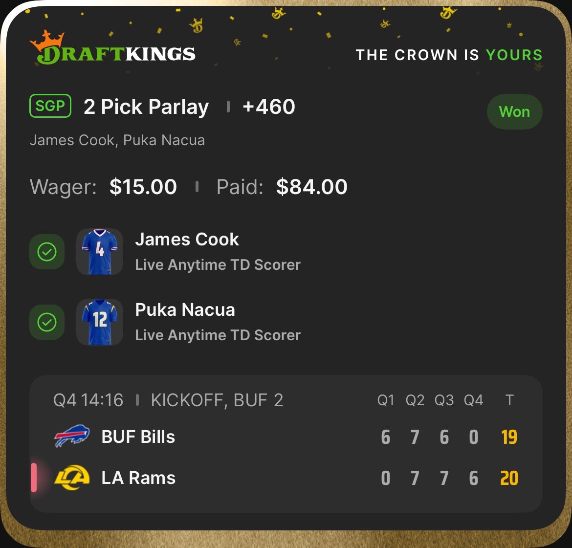 LoboCruz22's tweet photo. @SmartSportPicks just paid for my 1st month. great decode 🫡 https://t.co/vd2wcgOSEs