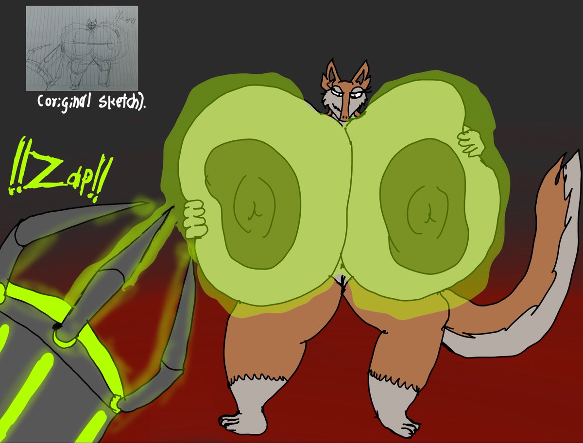 XSorish's tweet photo. Sergal Girl Shot by The Grow Ray Of RoboArm. https://t.co/HUqLy6onms