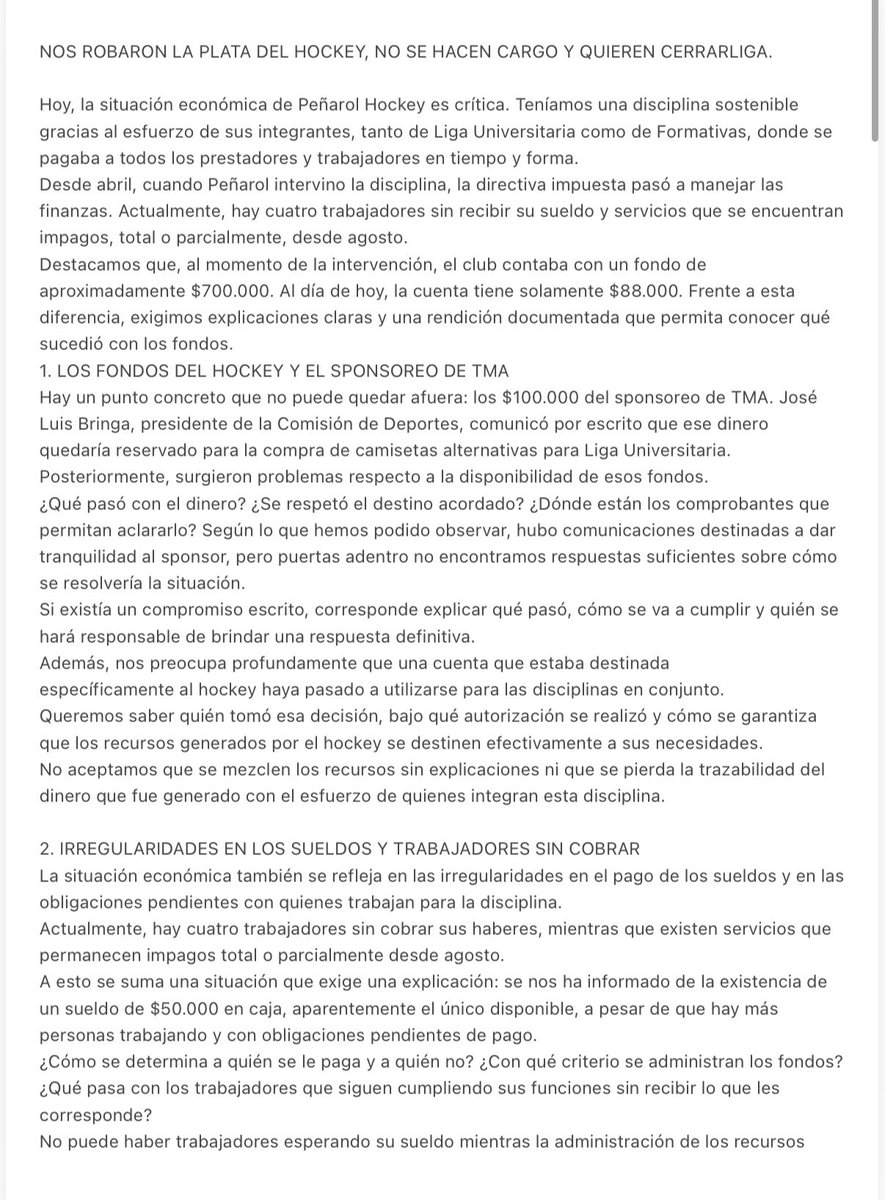 antoorendee_'s tweet photo. NOS ROBARON LA PLATA DEL HOCKEY, NO SE HACEN CARGO Y QUIEREN CERRAR LIGA. https://t.co/eEut19eVck