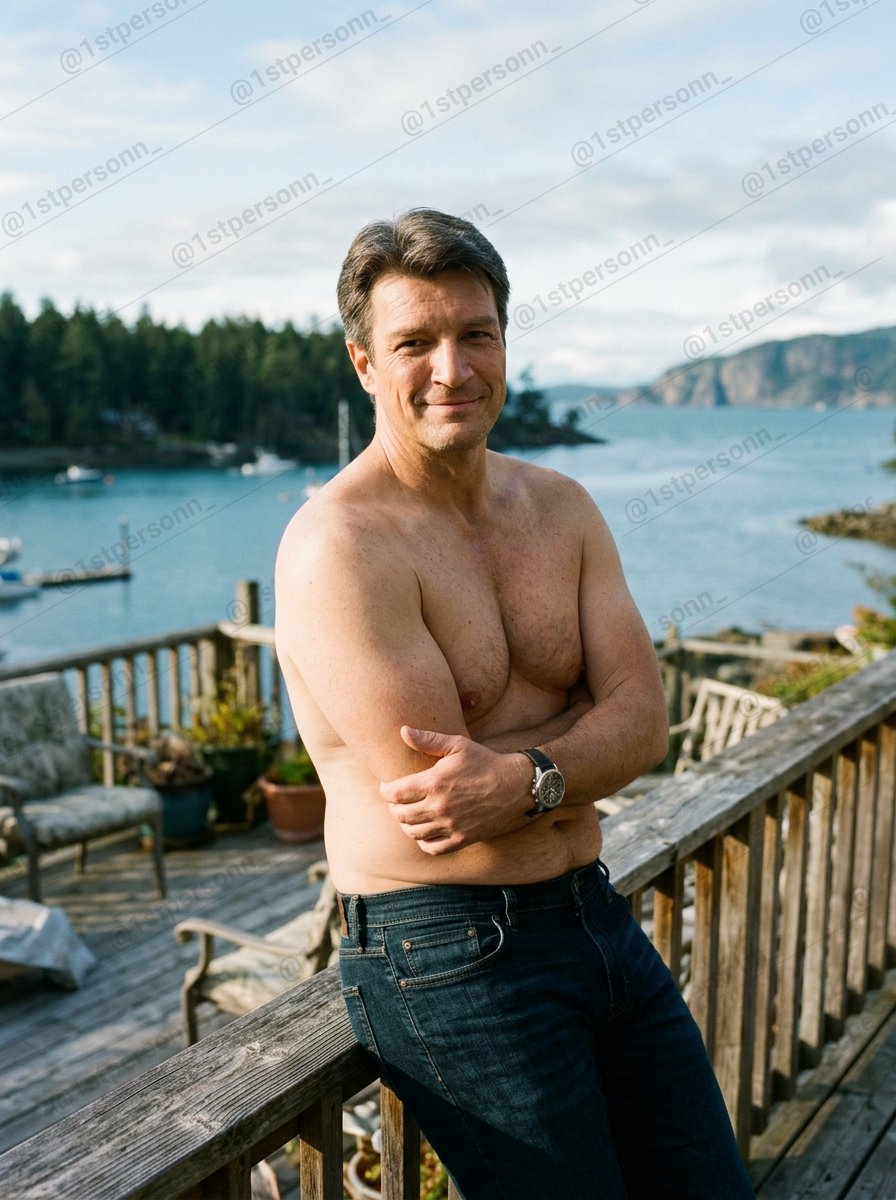 1stpersonn_'s tweet photo. Daddy Fillion... 🥵🥵 https://t.co/XtjTEUjVDS