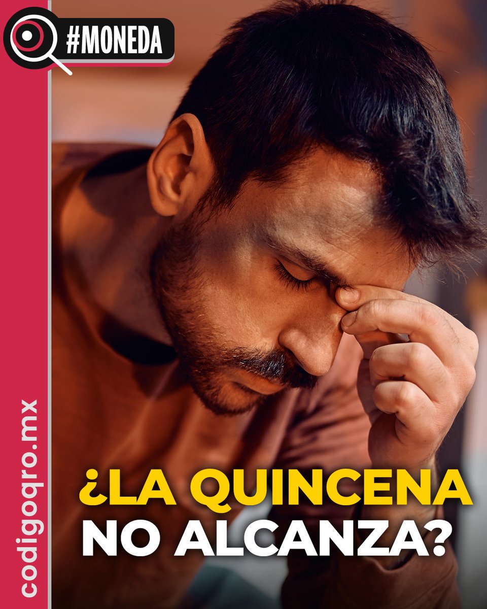 CodigoQro's tweet photo. 💸 ¿Llegas a la quincena haciendo cuentas y aun así no te alcanza? No estás solo: **36.9% de los adultos en México reporta un nivel alto de estrés financiero**, y las preocupaciones por el dinero pueden afectar hasta el sueño. 😰 ¿Te pasa?

https://t.co/nMzxzBoszs

 #CódigoQro #Periódico #Noticias #Quincena #EstrésFinanciero #Dinero #FinanzasPersonales #México