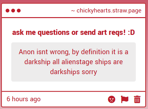chickyhearts's tweet photo. au versions exist !! yes i agree all alnst ships are toxic but that does not mean ur automatically a darkshipper and u shouldn't ship them. au versions exist for reasons https://t.co/HEJS67GSJk