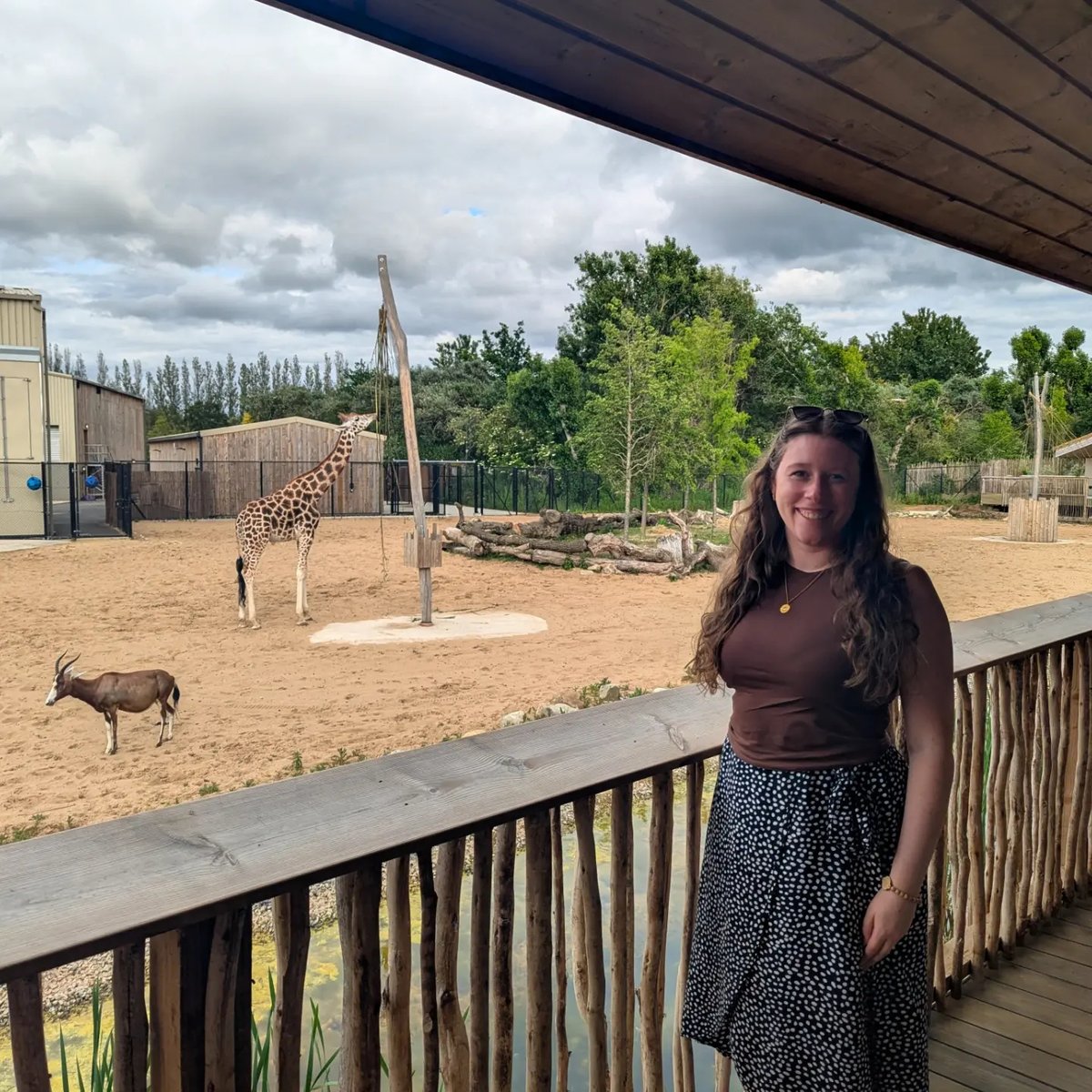 Shauna273972's tweet photo. For my birthday, I was surprised with a stay at The Reserve at Chester Zoo. Waking up to giraffes, after-hours zoo access, incredible food and wonderful staff made it a truly unforgettable experience. https://t.co/2tlpYWfktw