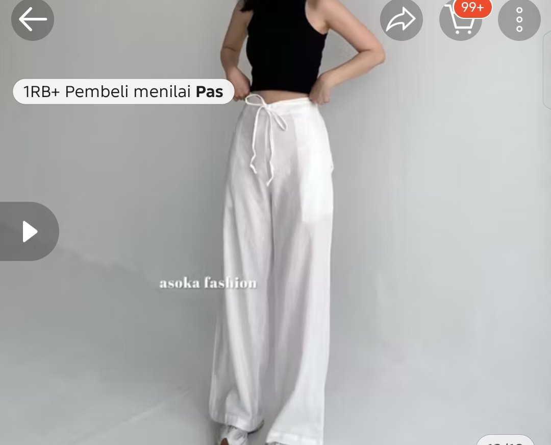 milashazure's tweet photo. Celana putih linen Asoka 50 ajaa nett yukk! baru belii 🥹🥹

#preloved #wts #zonauang https://t.co/e7zB4RukZe