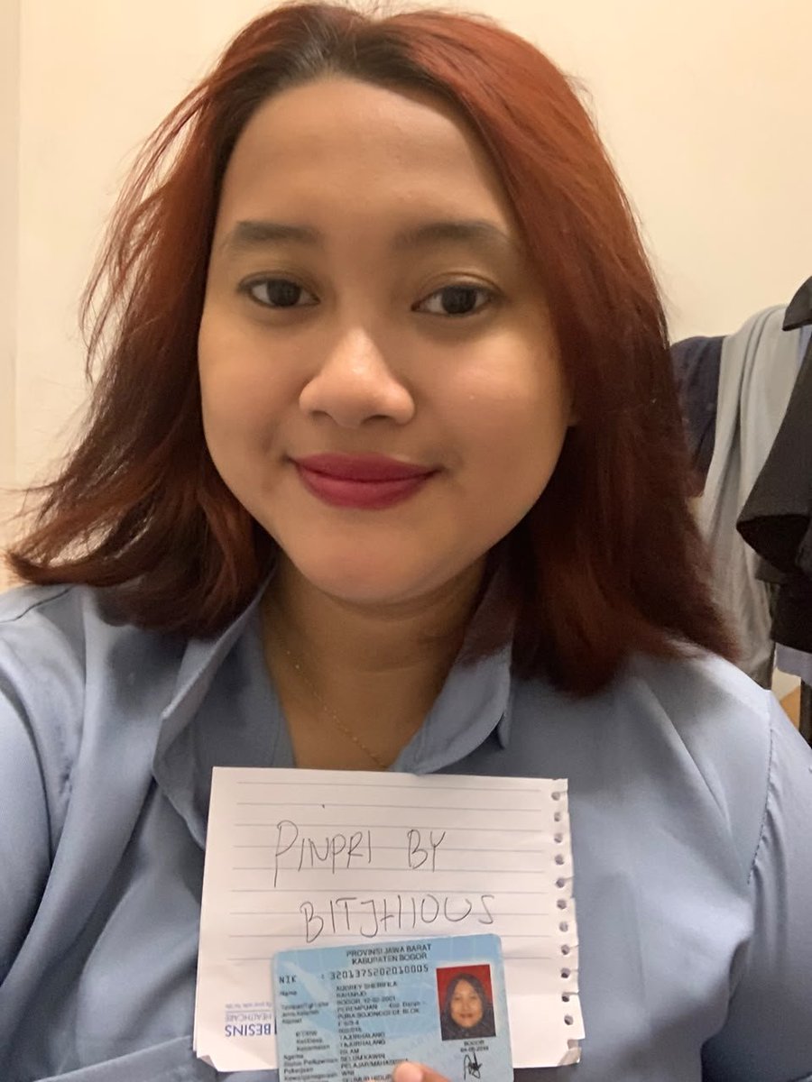 bonbinnn00's tweet photo. SCAMMERS PINPRI ‼️‼️‼️

AUDREY SHERIFILA RAHARJO
087717999622

membawa kabur uang sebesar 250++, akan di td jika ybs melunasi hutangnya
#pinpri #zonker https://t.co/cNSl7z5Fbz