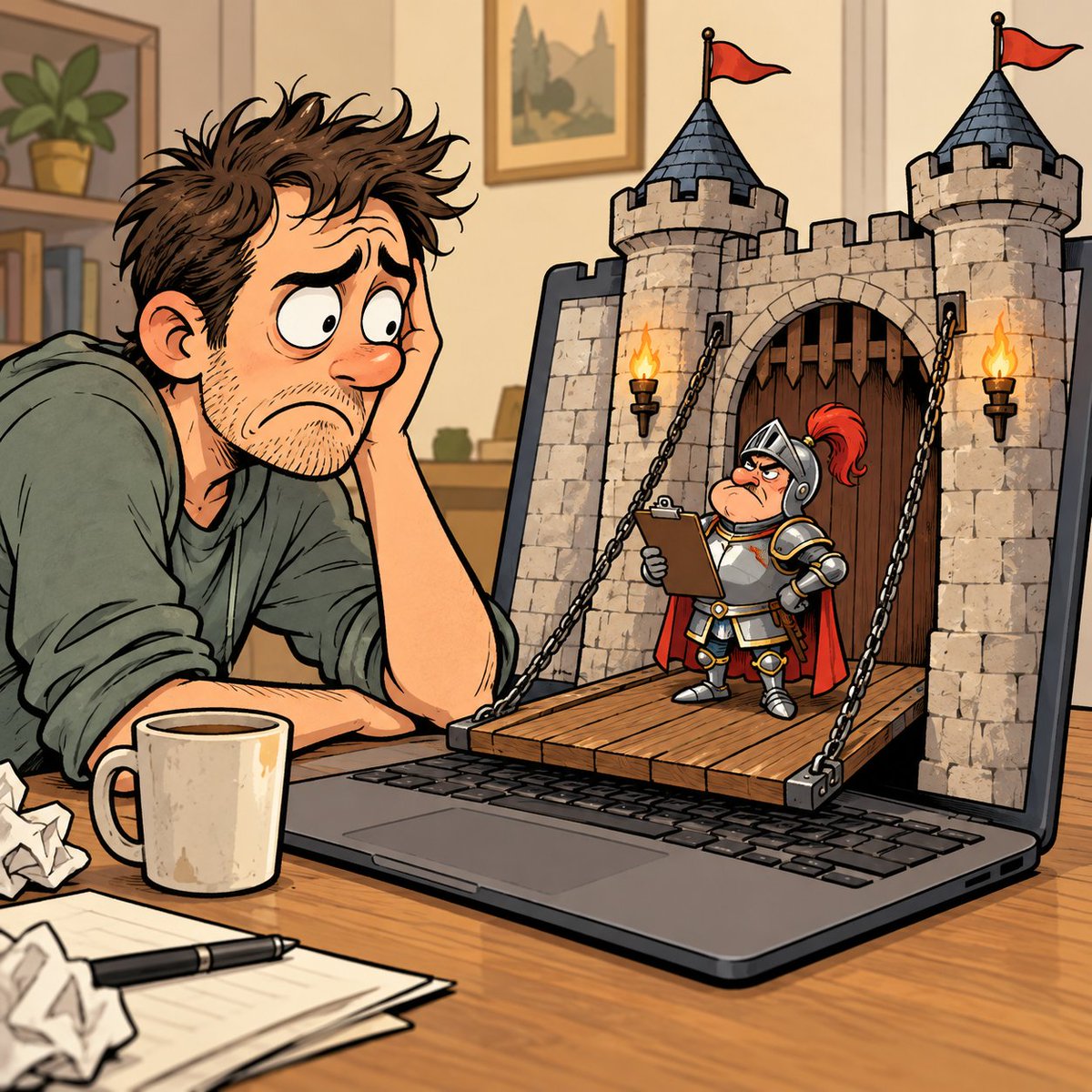 TheReasonable_1's tweet photo. Your password must contain a capital letter, a number, a symbol, and the blood of a knight who died defending your account.

Then it expires in 30 days.

I'm trying to check a fucking delivery date, not reclaim the throne. https://t.co/ZGk0jgH4TQ