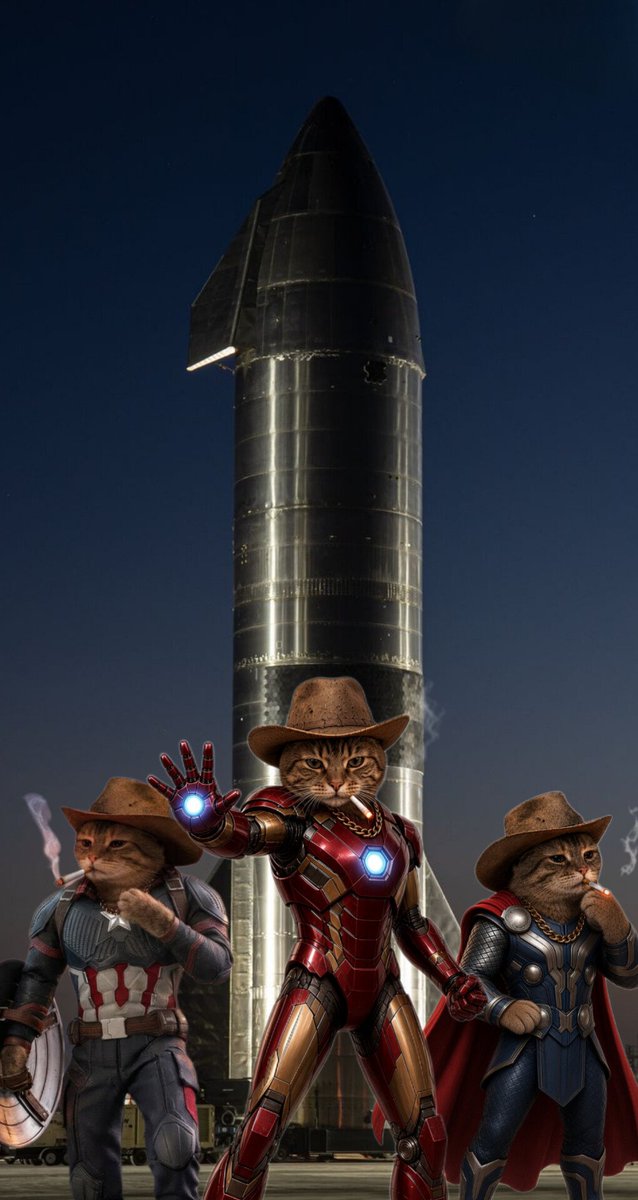 CryptoMaking22's tweet photo. Look at our ranks now. We are an army. 🐈‍⬛🦸‍♂️🚀
Today, the alliance is fully formed. Every single day, more heroes join our ranks, and our power is multiplying.
The rocket is fueled, the superhero suits are locked. The countdown is closer than you think.
@texcat_token 
$texcat https://t.co/3NPOkISjUj