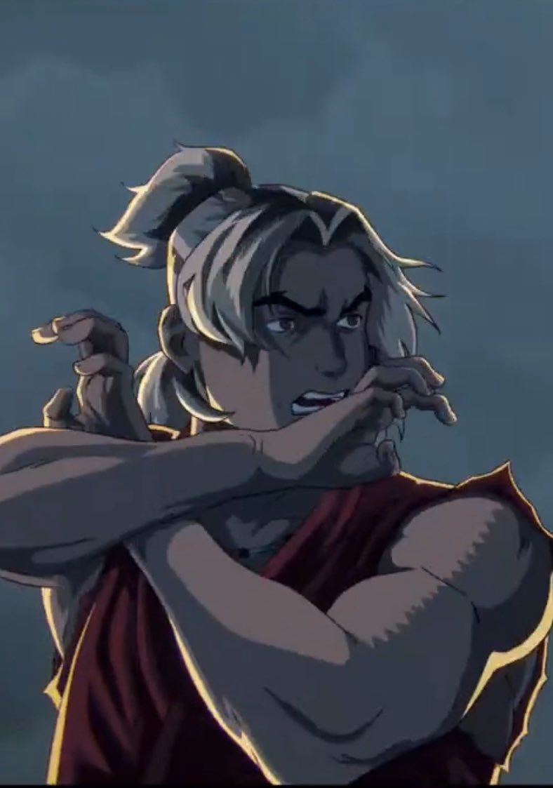 DiscussingFilm's tweet photo. Noah Centineo reveals that the hand-drawn 2D animated scenes in ‘STREET FIGHTER’ are all in expanded IMAX aspect ratio.

“It’s gonna be this massive hand-drawn anime and it looks sick dude!” https://t.co/bS84XS29s5
