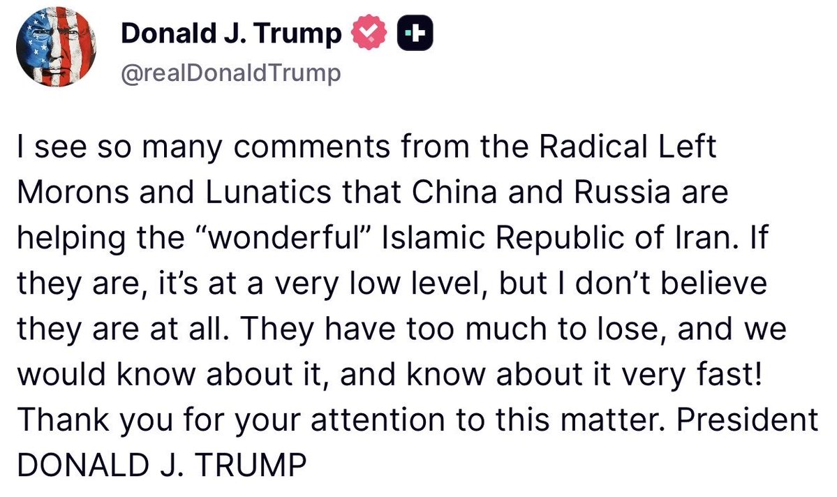 Tatarigami_UA's tweet photo. Who needs intelligence reports or actual evidence when you've got Donnie's personal opinion? Just like the “energy truce” Russia never agreed to, the gazillion “peace deals” with Iran that never materialized, and the full release of the Epstein files that somehow never happened. https://t.co/QiDsWVDBwh