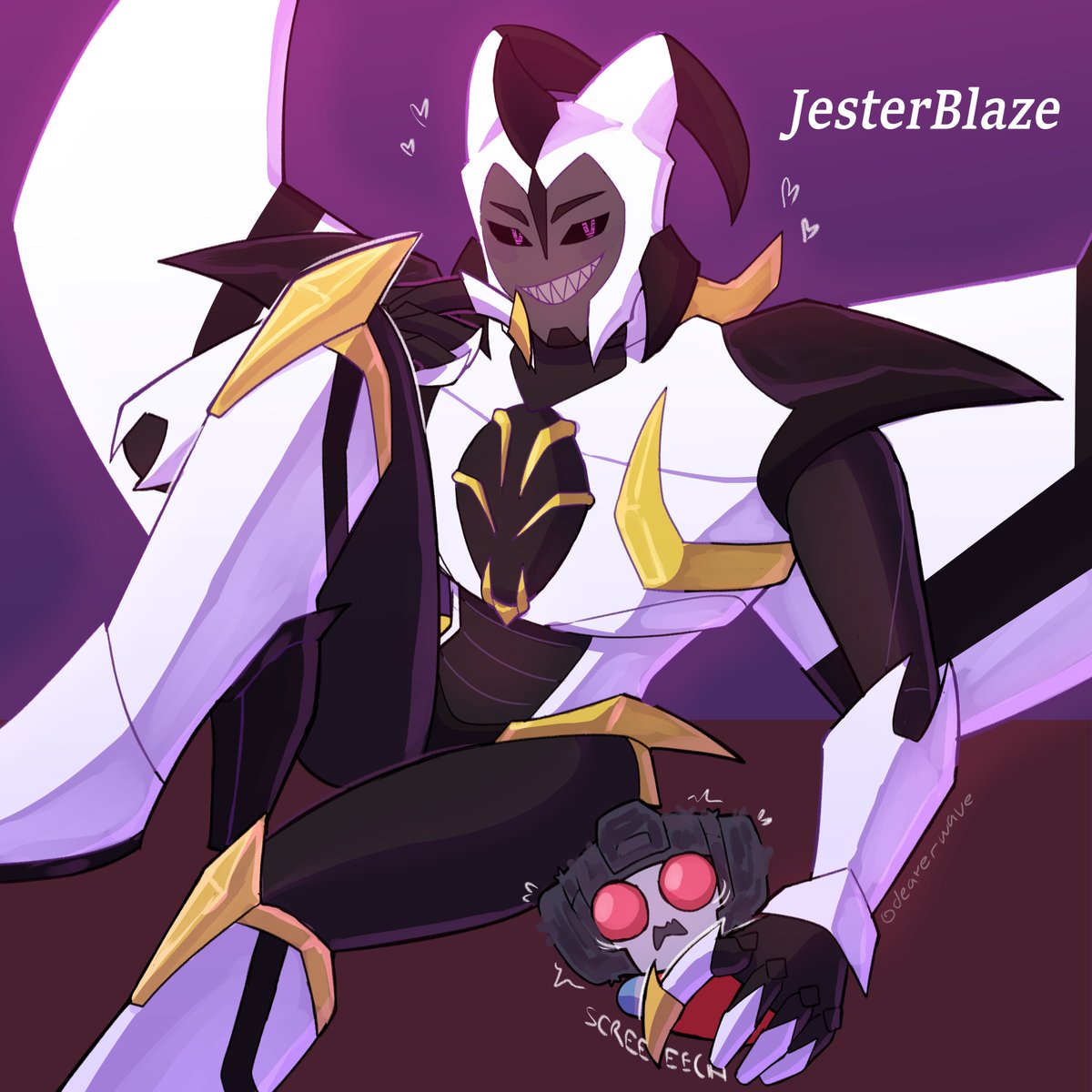 Novafire_01's tweet photo. HERMOSO DIBUJO DE JesterBlaze dibujado por mi Bro @ShockD3ar  🗣️🗣️🗣️ https://t.co/YmjKtBT26j