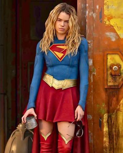CTankxx's tweet photo. Milly Alcock as Supergirl! #Supergirl https://t.co/6wcQq1jKp1