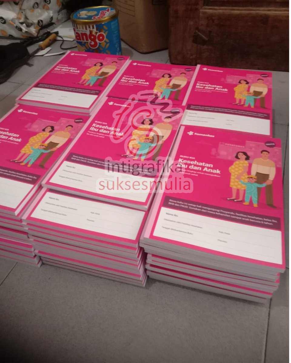 intigraf's tweet photo. Percetakan buku custom seperti buku kia  dengan spesifikasi : 
✅ Bahan kertas cover 260gsm, isi hvs 70gsm  
✅ Dicetak 4/4 full colour  
✅ Finishing jilid bending dan cover dilaminasi glossy ✅ Isi 154 halaman  
✅ Ukuran besar 17,5 x 25 cm (tertutup)
✅Stiker bahan bontaks https://t.co/JE8mqRE5Ew