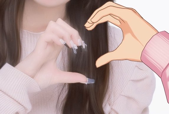 c_rv6_'s tweet photo. AIにハート綺麗にしてもらいました♡
before                   after https://t.co/RX6S91TG9D
