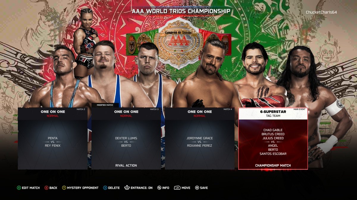 ChucketCharls64's tweet photo. On other news... TRIO BELTS are now working in AltBelts! 👀🔥

Already have the app? Just update it directly from inside!
Don't have it yet? Head over to my page and check it out!

Now the proper shoutout to my man @SixZzshOtRipZz for his help with AltBelts!!

#WWE2K26 https://t.co/mqqN1VZfr9