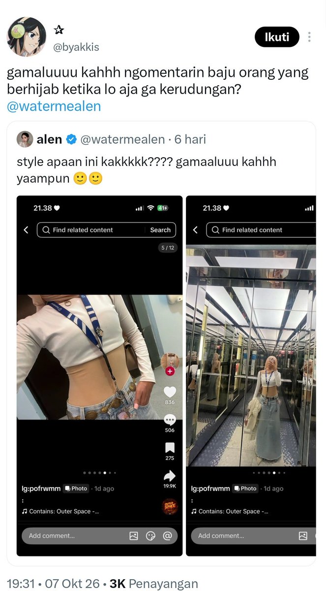 kkomuli05's tweet photo. @qridsera Udah, gak usah heran, lihat aja ini, yang jelas salah aja masih dia bela https://t.co/3mbNuKNJSU