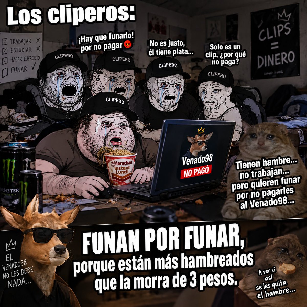 maaannnnn_'s tweet photo. @Dunsitoo Es la típica de estas ratas, salen sacando temas que nada que ver, como lo vas acusar de PDF, se entiende que se paso de verga en no pagarles, pero no saquen cualquier mamada para funarlo y tirarle mierda con acusaciones que no son reales y son falsas, la funa es por deber, FIN. https://t.co/7qkZyW7cEB