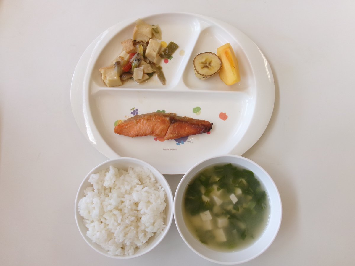 ic_mirai's tweet photo. 10/13の給食です♪ https://t.co/9orGx6rwT2