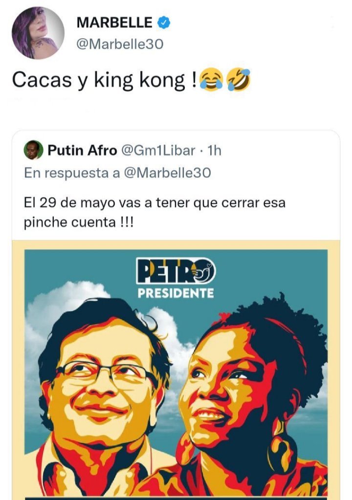 soyliliana10's tweet photo. 📍Señor @petrogustavo, muchos indignados porque se metieron con la #PrimeraDama, pero mire el trino de @MAndreaNieto sobre la madre de sus hijas, y no solo eso, cuando @Marbelle30 se refería de esa forma a @FranciaMarquezM, son selectivas en la defensa de las mujeres. https://t.co/AAVnhwbeNn