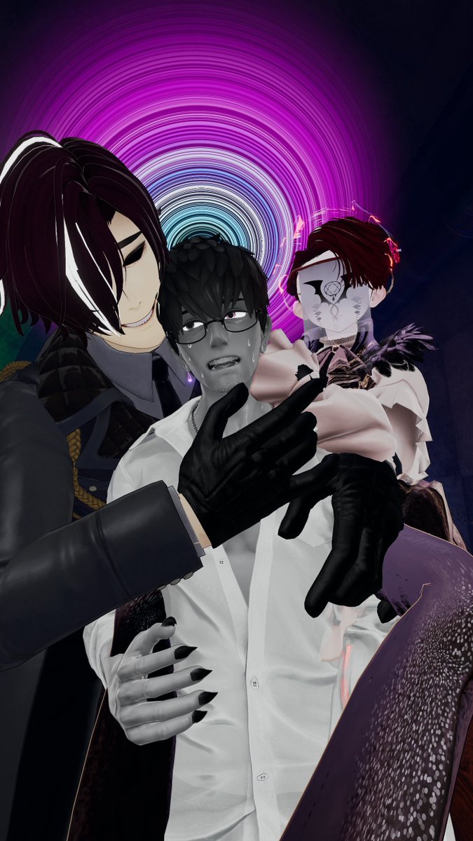yoi_tyousyoku_o's tweet photo. #VRC_Lustroir 
ミニお邪魔してきました〜！みんなで乾杯したり死んだりHなお話を聞いたり死んだりハロウィン衣装を見たり死んだり死んだりしました
魔王様からの告白(？)もありはしゃぎ散らかした良い夜でした
さ、サンドバッグは勘弁してェ！！ https://t.co/UjHX6H2azW